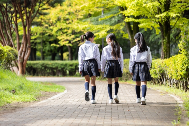 中学校制服採寸