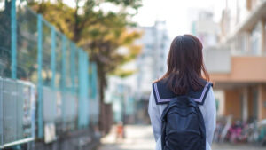 中学校先生から電話