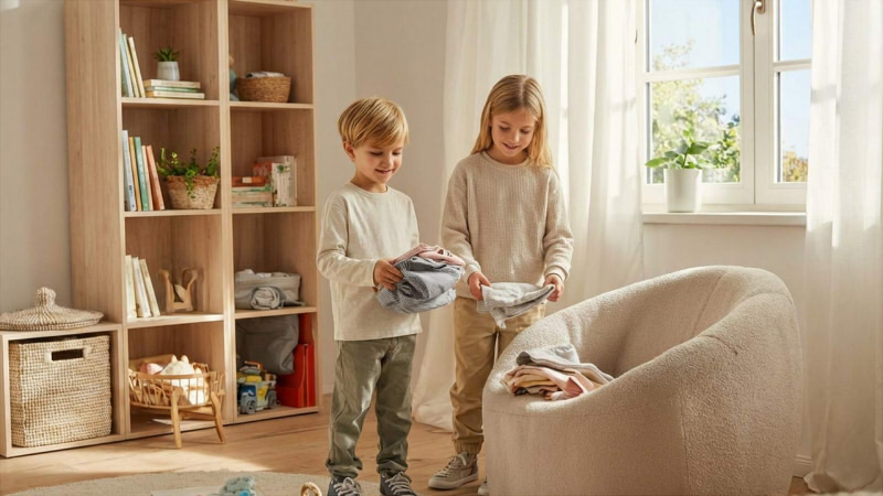 子どもの手伝い