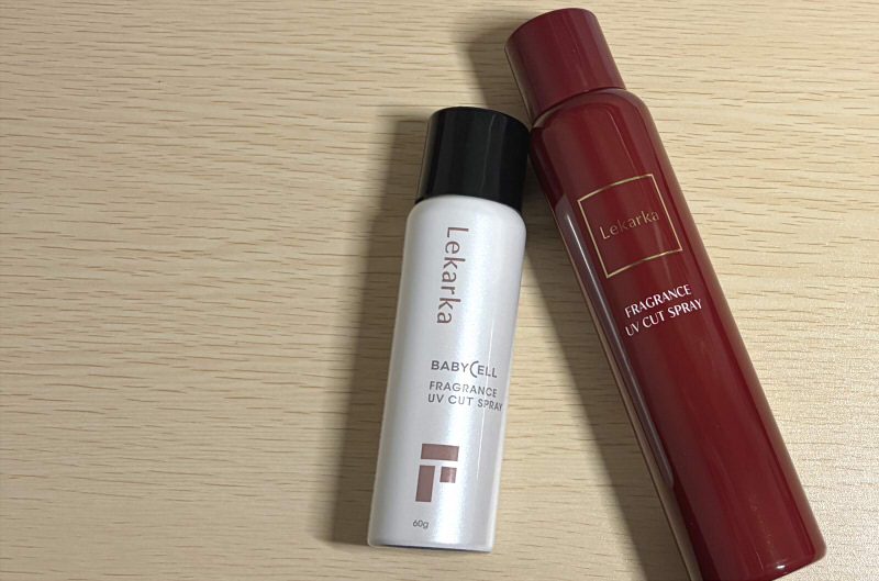 レカルカフレグランスUVカットスプレー